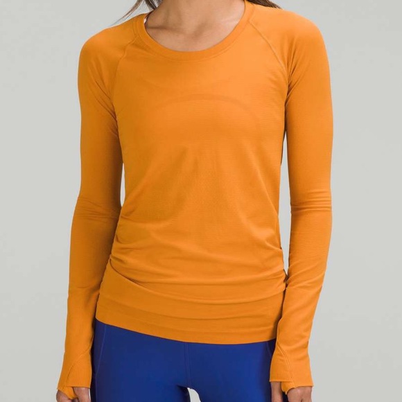 Lululemon | Autumn Orange LS swiftly 🍁🍂 - Picture 3 of 3